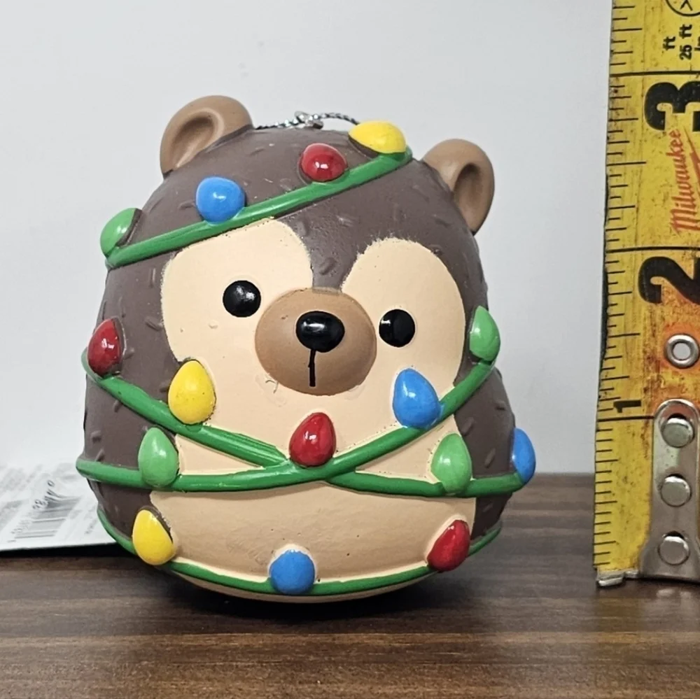 Squishmallows Holiday Christmas Ornament- Hans The Hedgehog Kurt Adler 2022 NEW